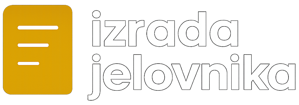 Logo izrada jelovnika